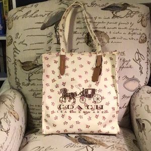 Coach Canvas Tote